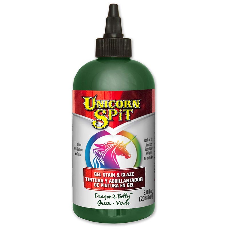 Unicorn SPiT 5771007 Gel Stain & Glaze Dragon's Belly 8.0 Fl Oz Bottle - Image 1